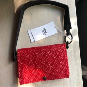 NWT Truss NYC woven bag